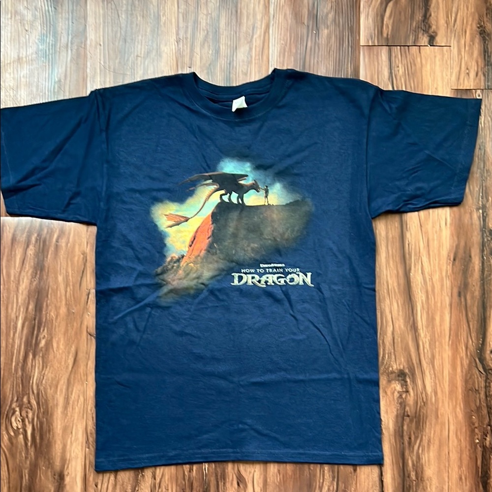 How to Train Your Dragon Navy Blue T-Shirt